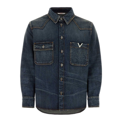 Blue Denim With Shirt Metallic Logo
VALENTINO GARAVANI