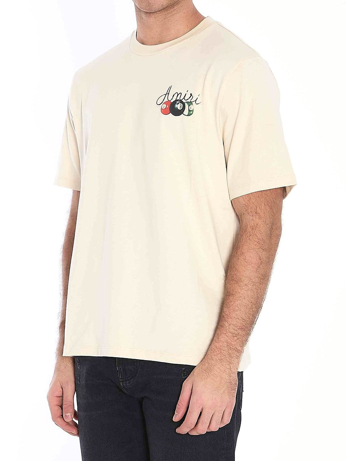 Amiri Pool Cue Logo T-shirt