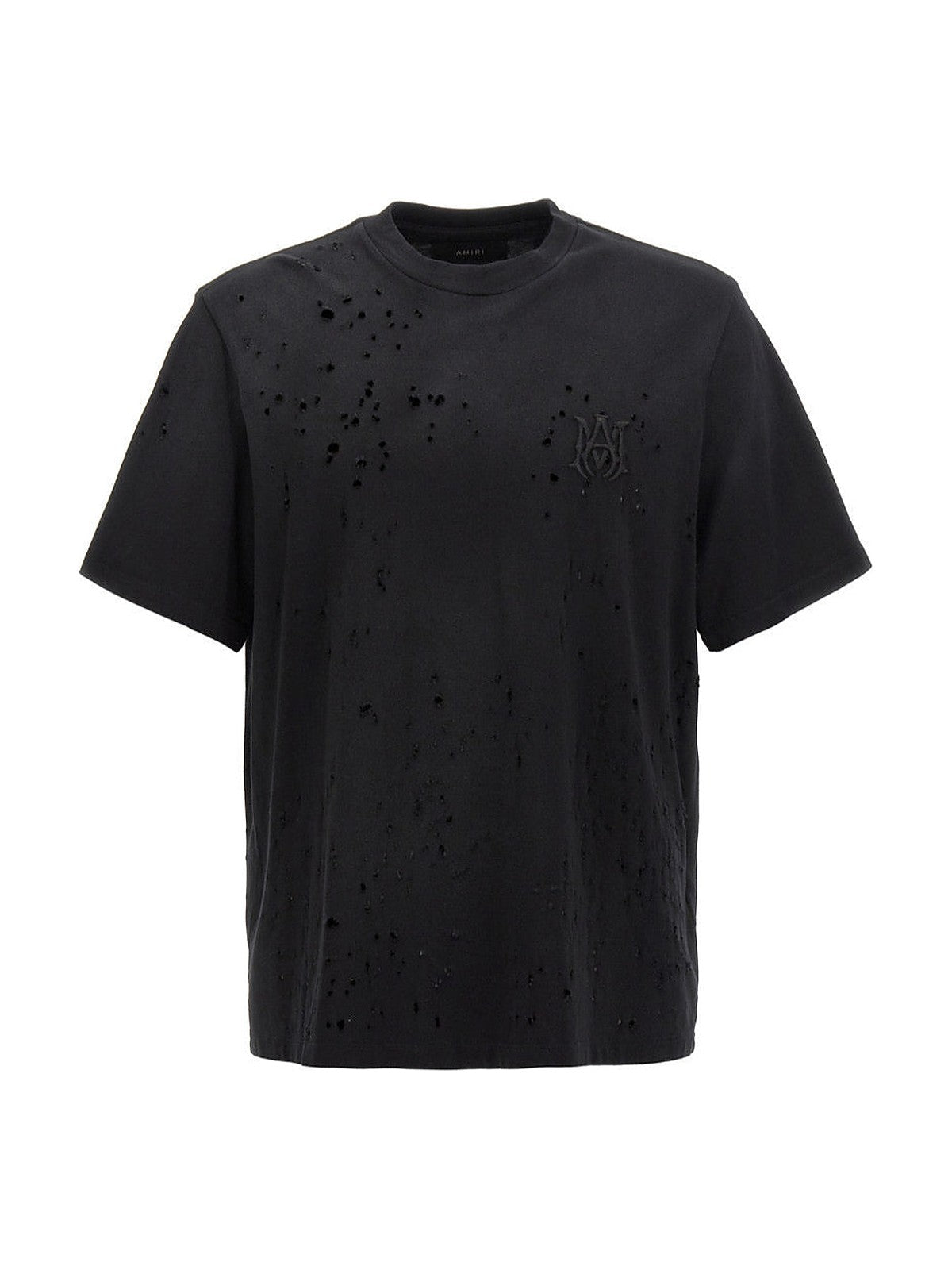 Amiri Black Cotton T-shirt