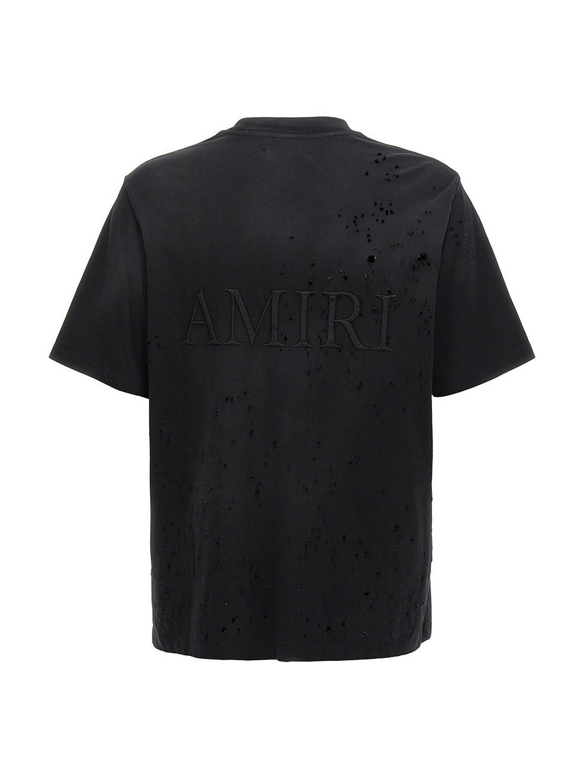 Amiri Black Cotton T-shirt