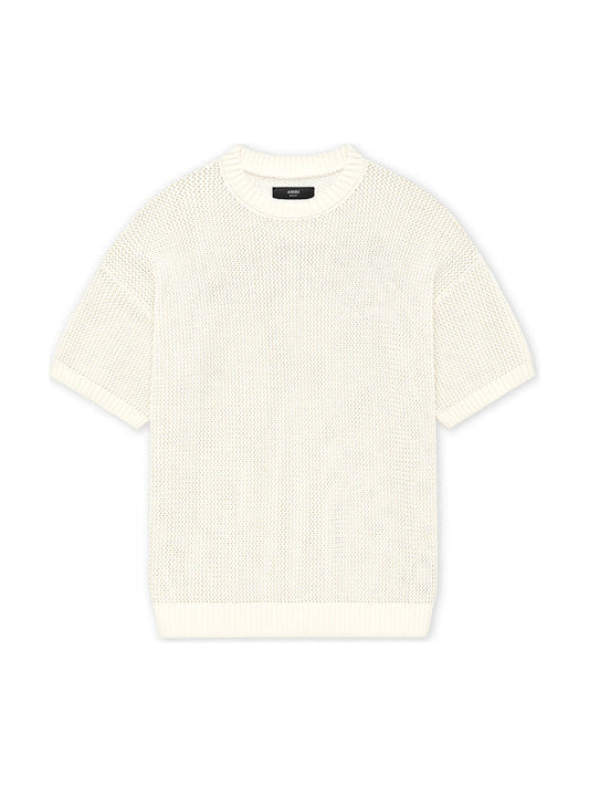 Amiri crochet mesh shirt (white)