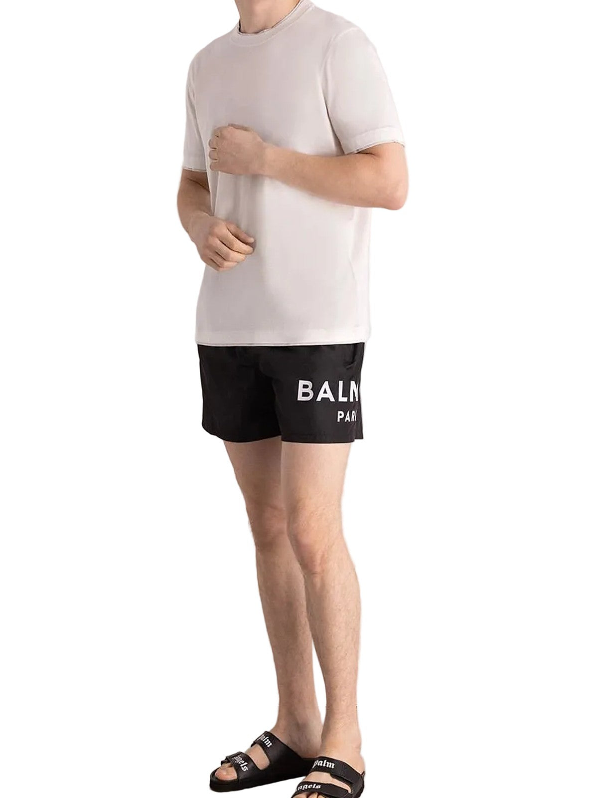 Balmain Logo Swim Shorts