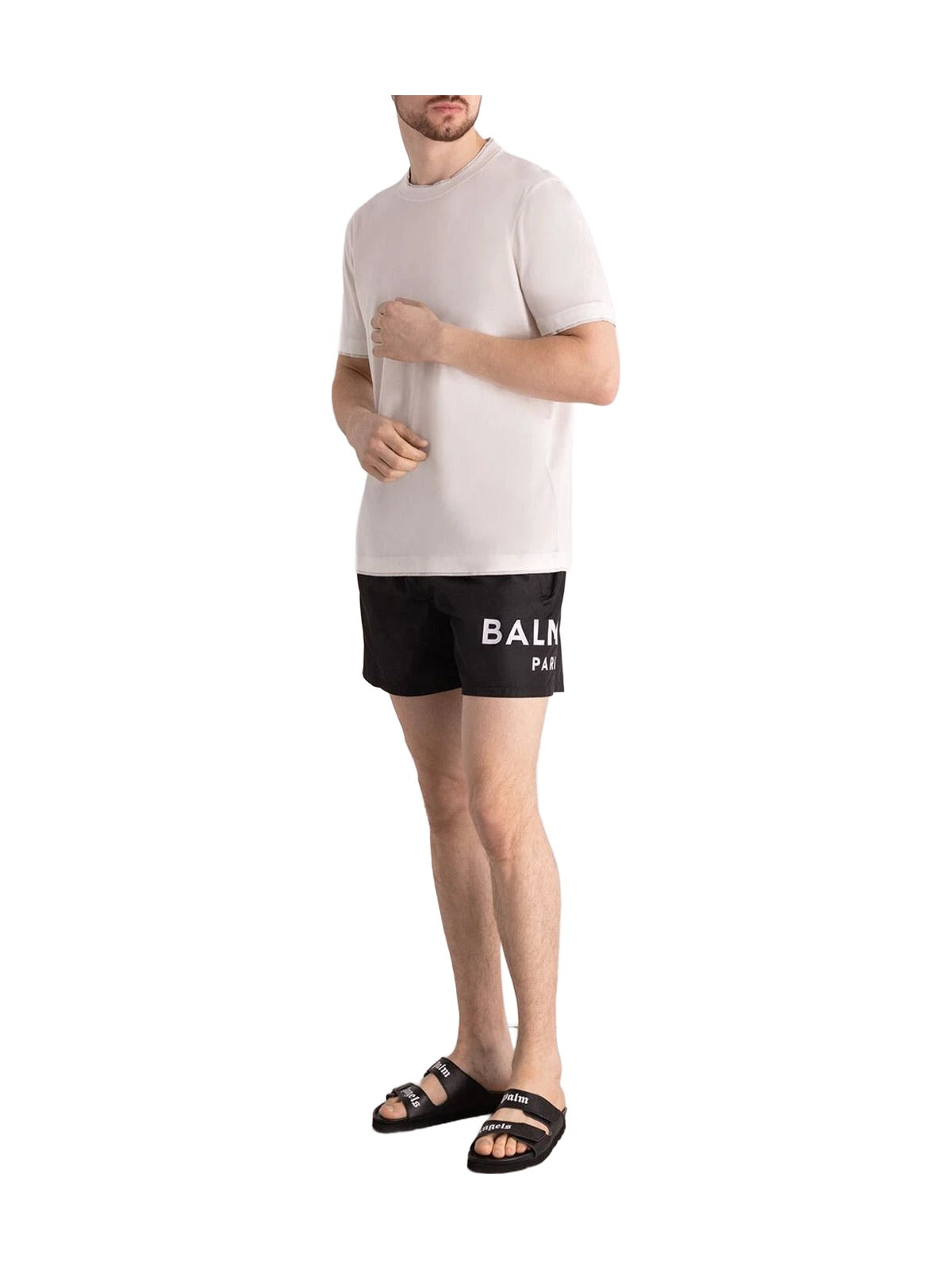 Balmain Logo Swim Shorts