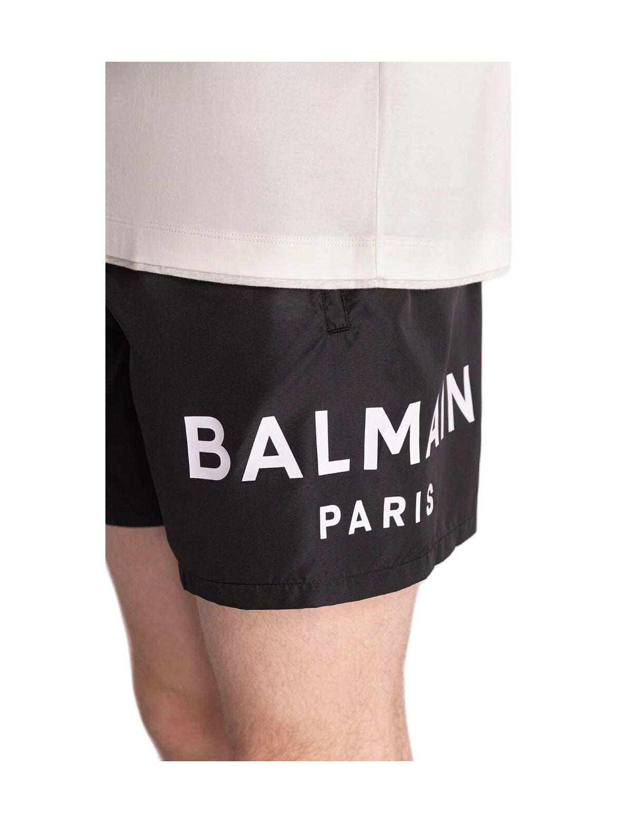Balmain Logo Swim Shorts