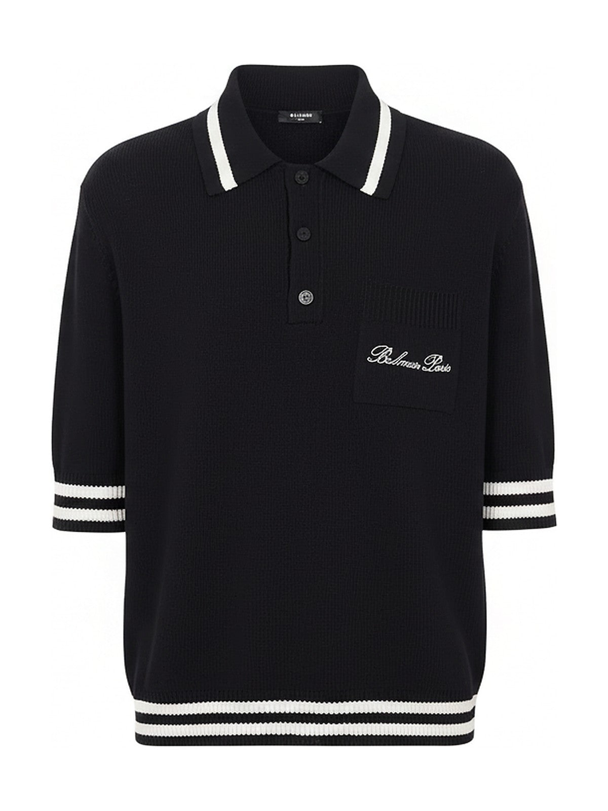 Balmain Signature Wool Polo