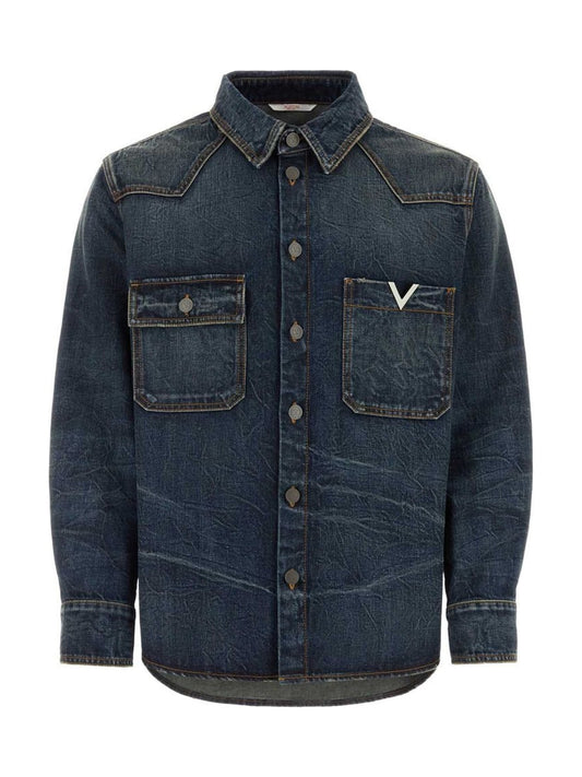Valentino Garavani Denim Shirt