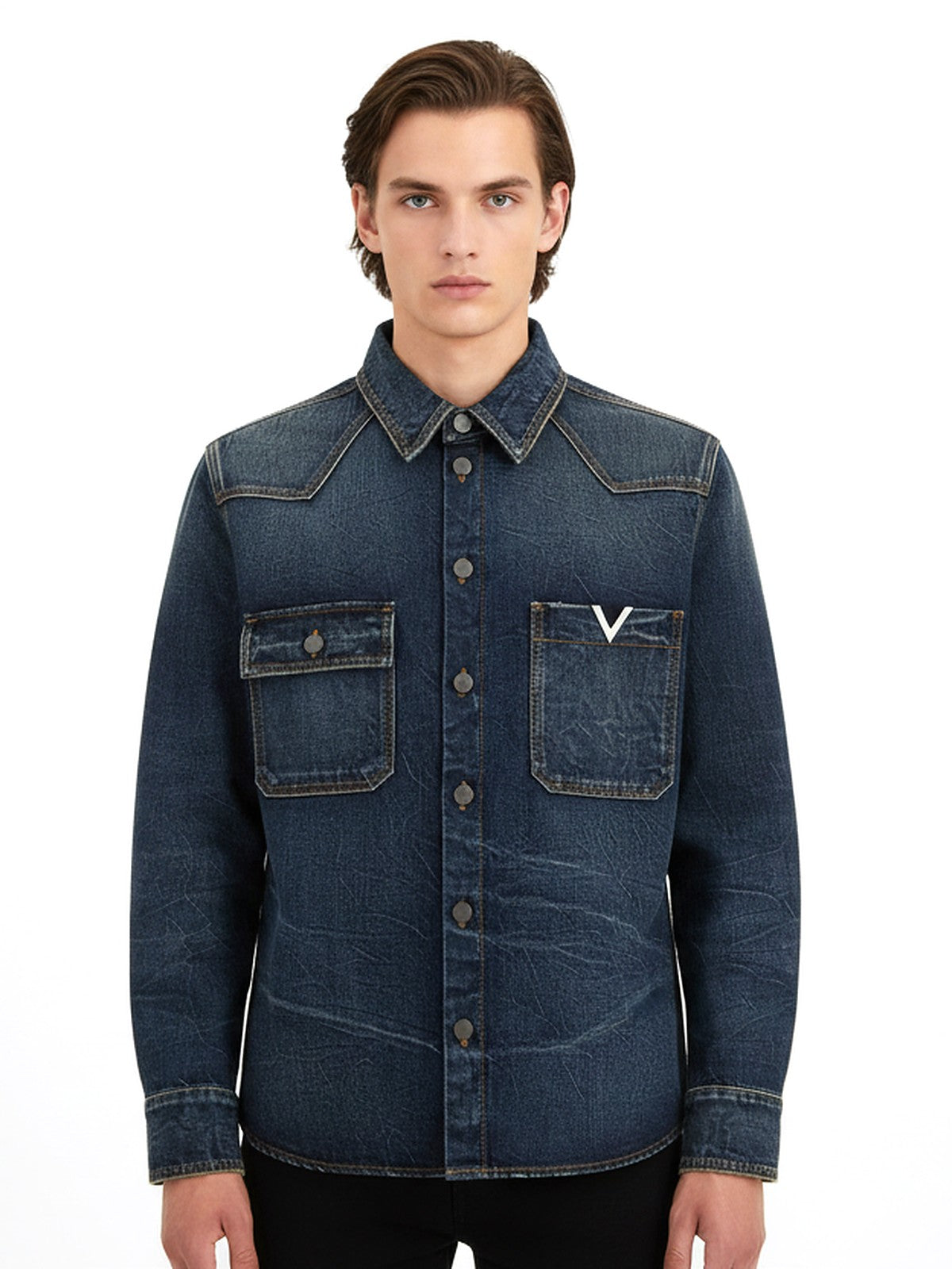 Valentino Garavani Denim Shirt
