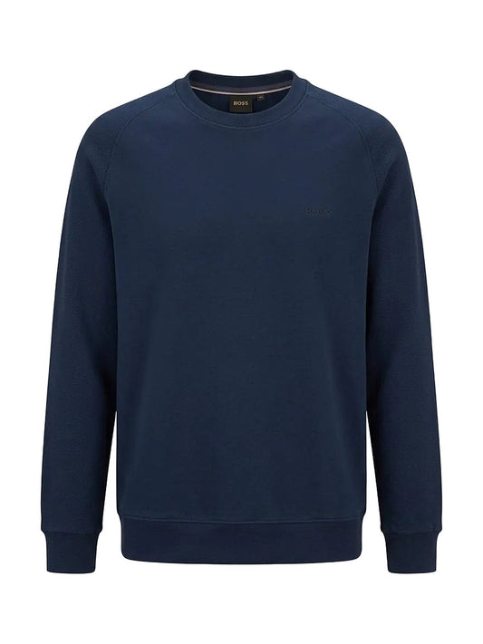 Boss Crew-Neck Sweater (Navy)