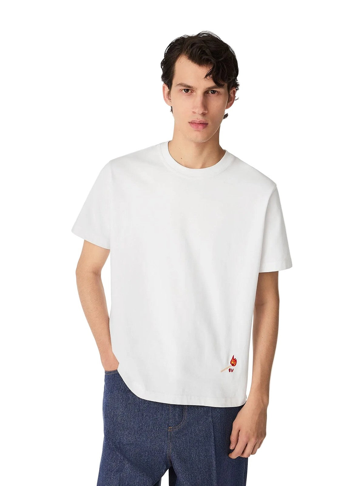 Bottega Veneta Jersey T-shirt (White)