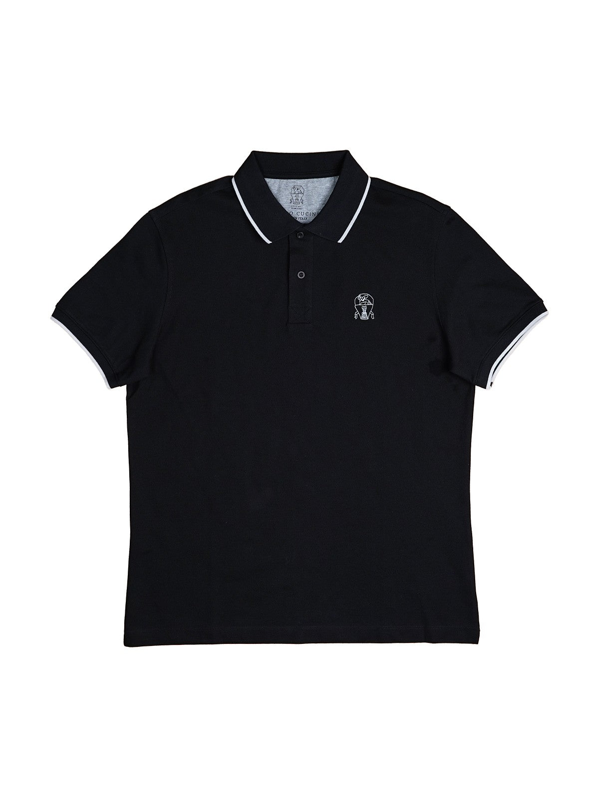 Brunello Cucinelli Polo Black