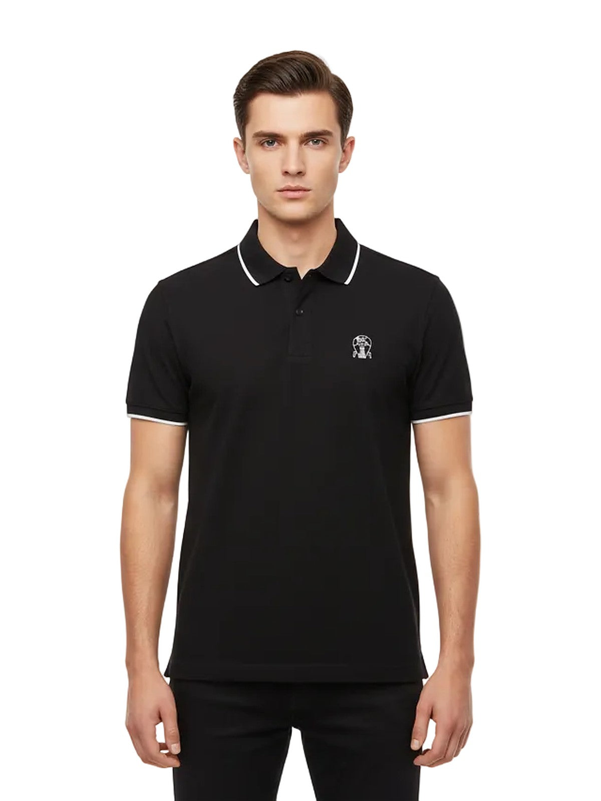 Brunello Cucinelli Polo Black