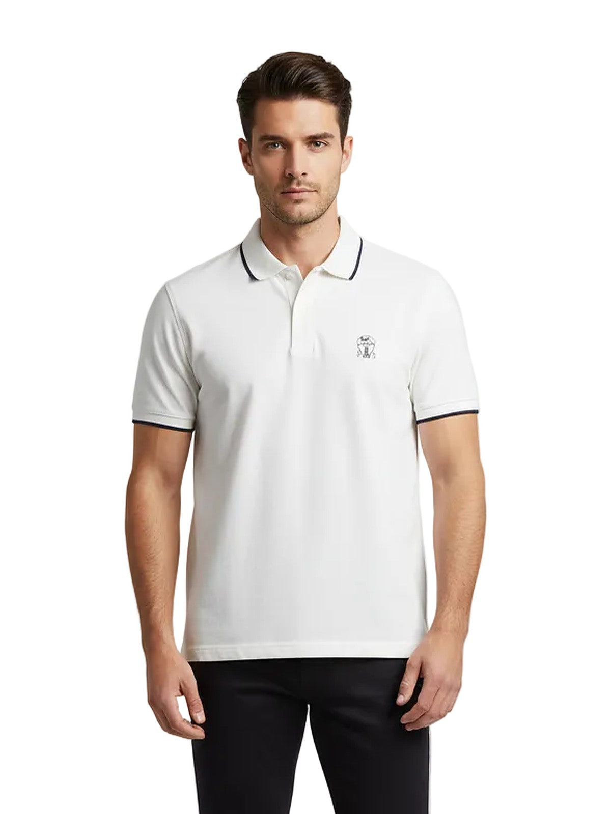 Brunello Cucinelli Polo White