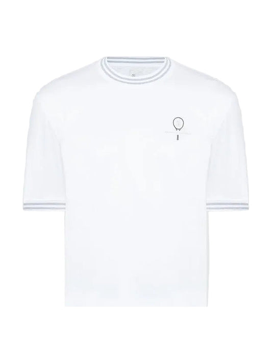 Brunello Cucinelli Logo T-shirt (White)