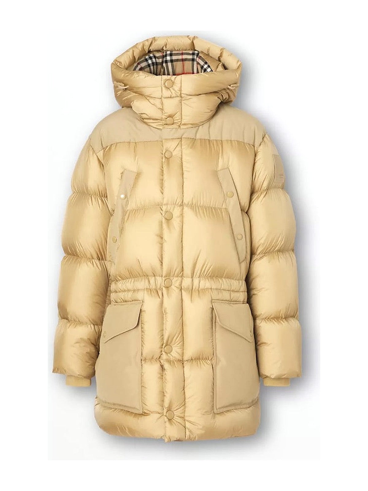 Burberry Puffer Jacket (Beige)