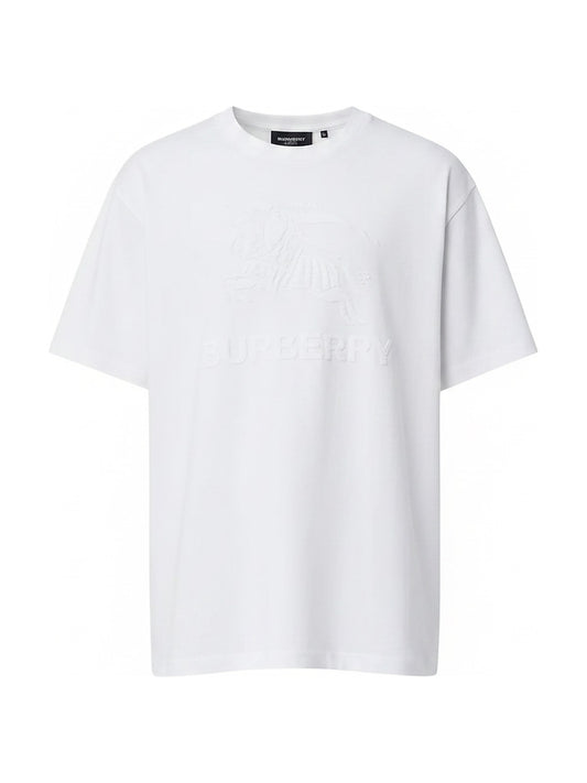 Burberry Embroidered Logo T-shirt (White)