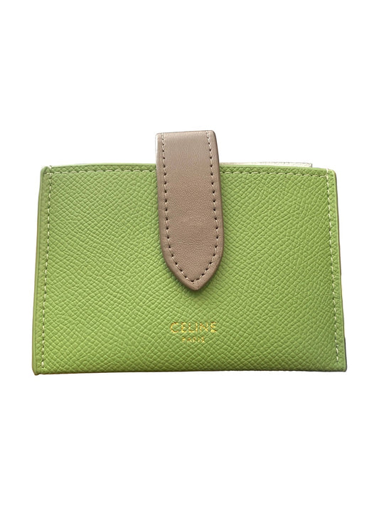 Celine card holder (green)