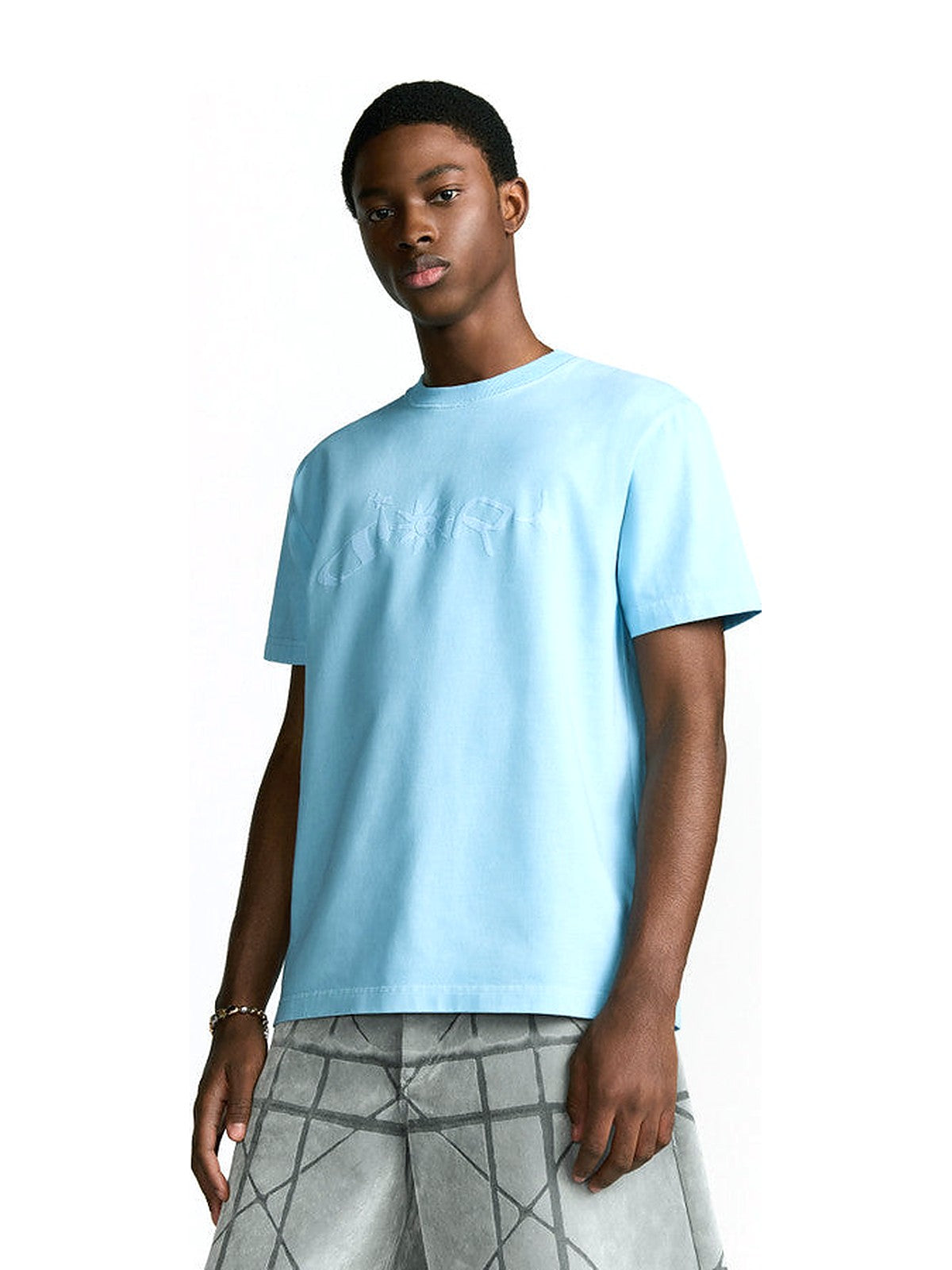 Dior and Lewis Hamilton T-shirt (Light Blue)