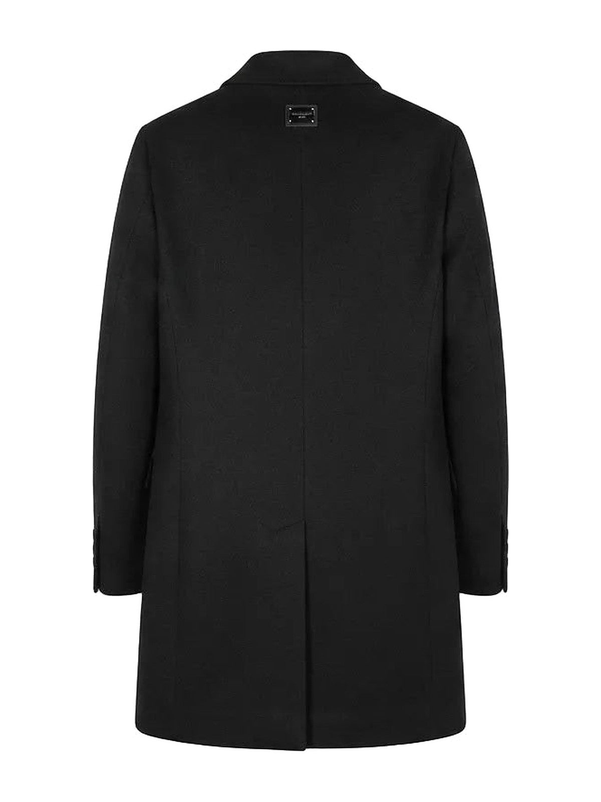 Dolce & Gabbana Double-Breasted Coat (Black)
