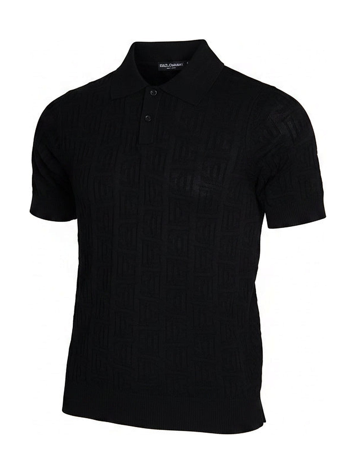 Dolce & Gabbana Knit Polo Black