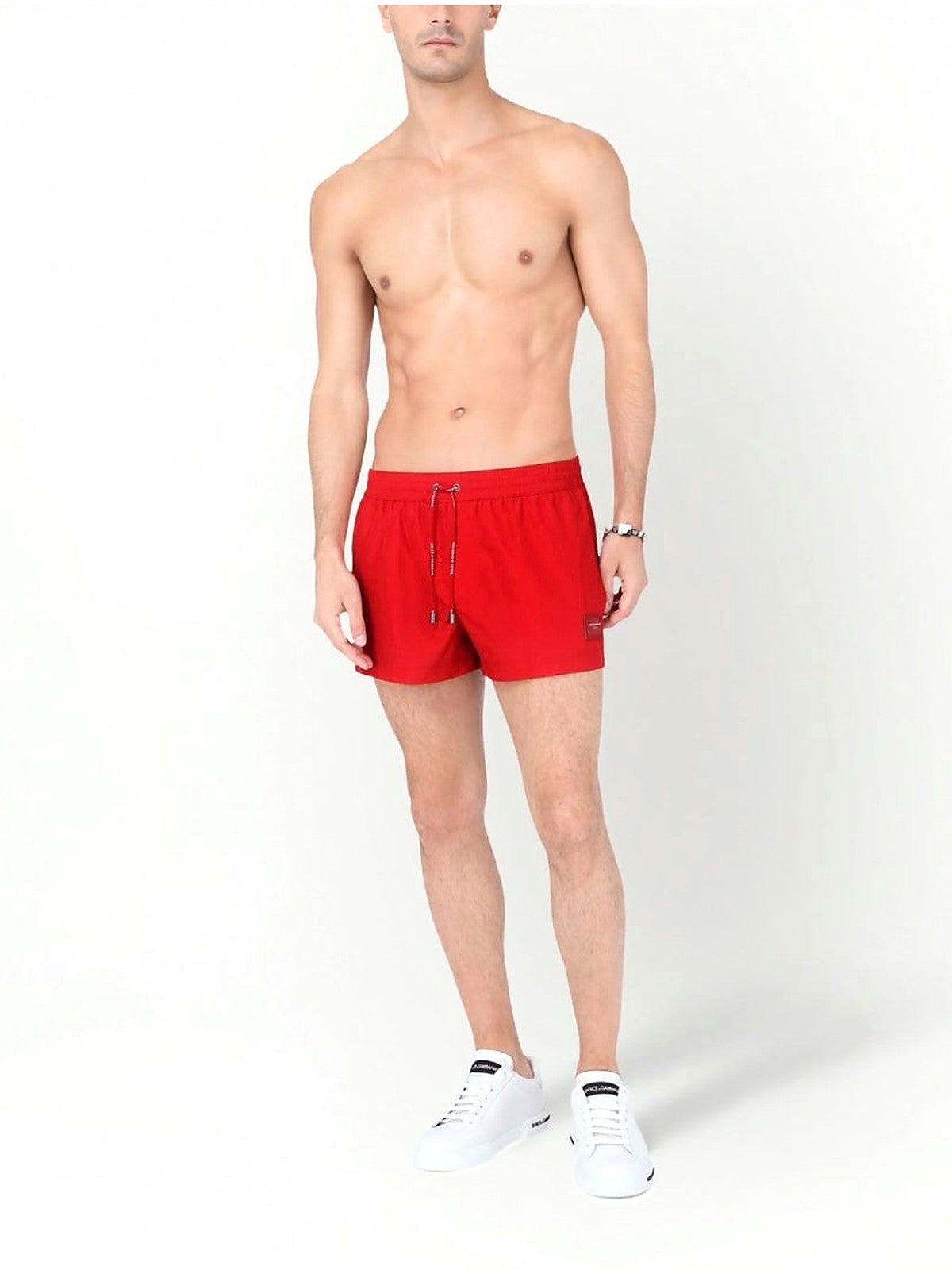 Dolce & Gabbana Logo-tag Swim Shorts