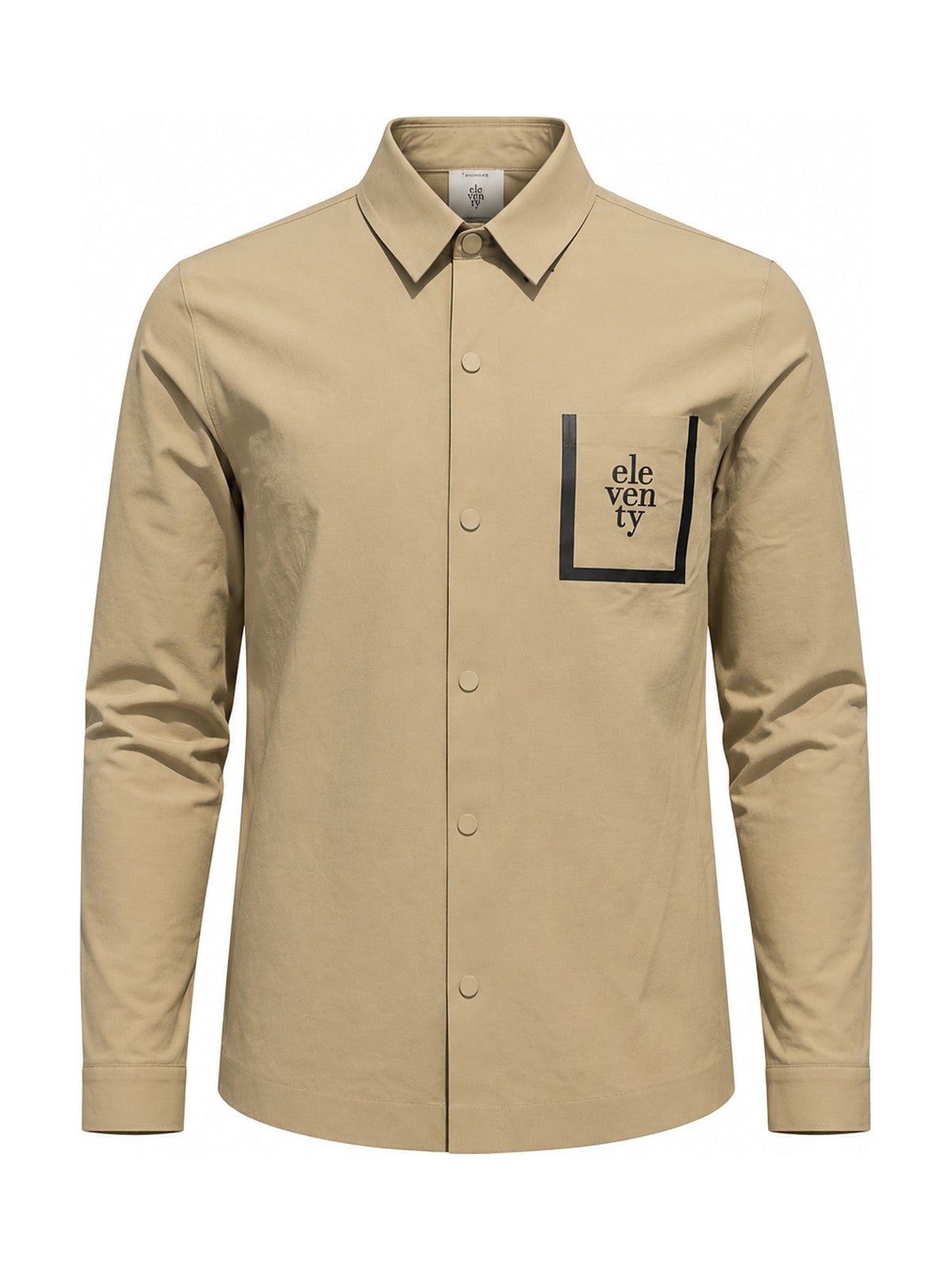 Eleventy jersey shirt (camel)