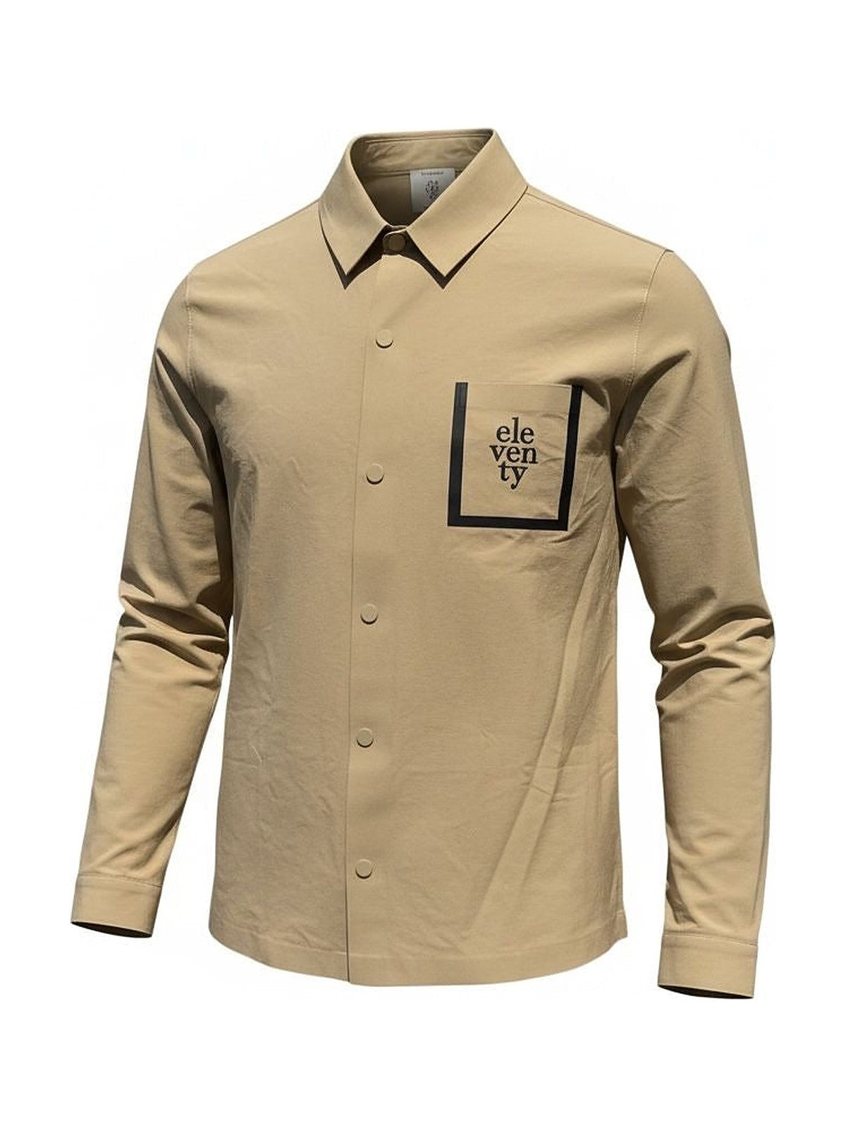 Eleventy jersey shirt (camel)