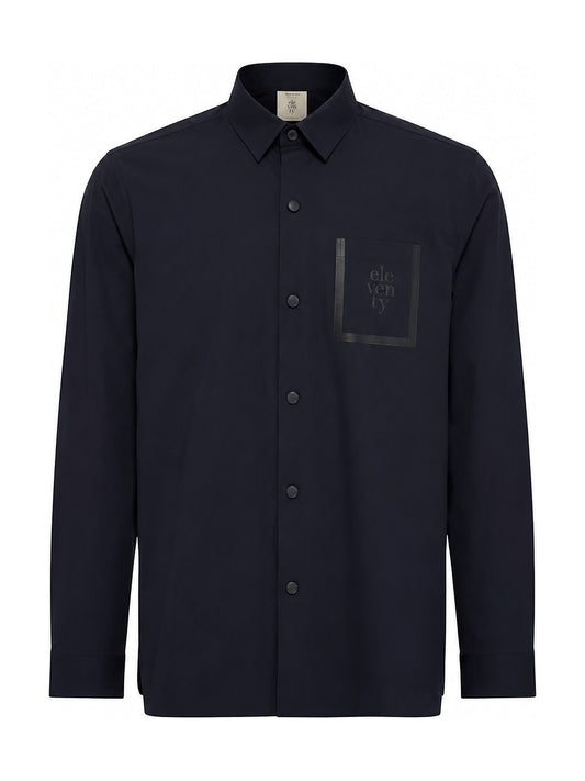 Eleventy jersey shirt (navy)