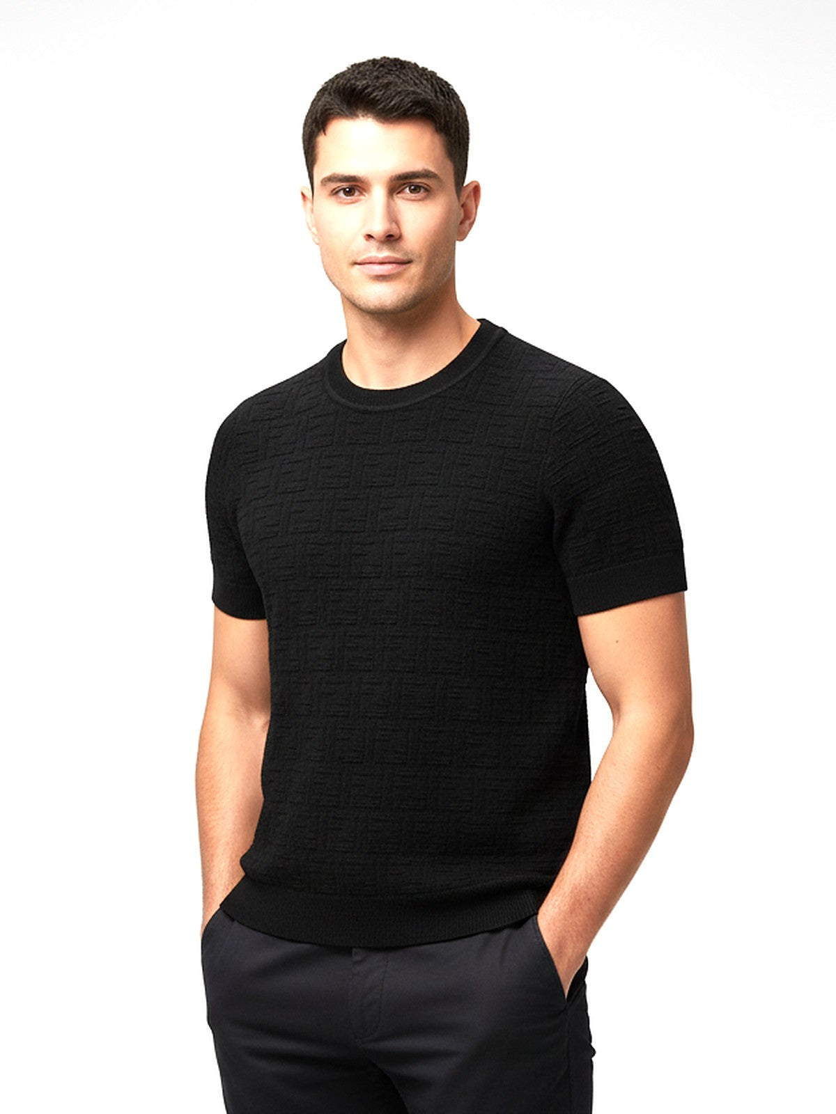 Fendi knit T-shirt (black)