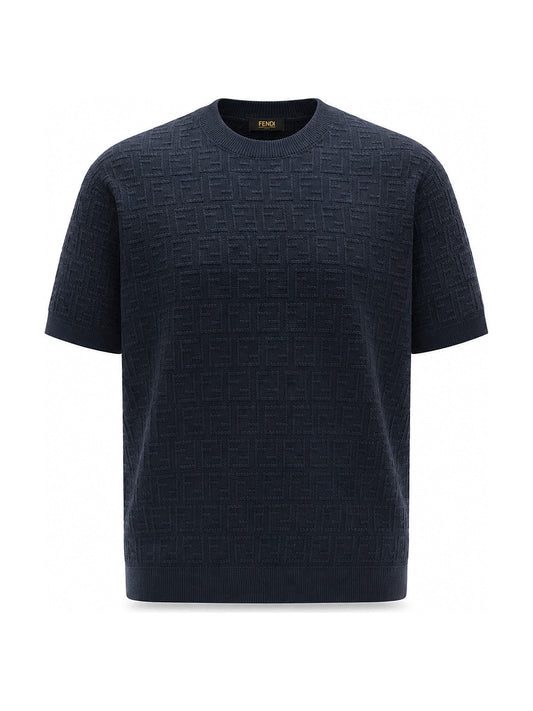 Fendi knit T-shirt (navy)