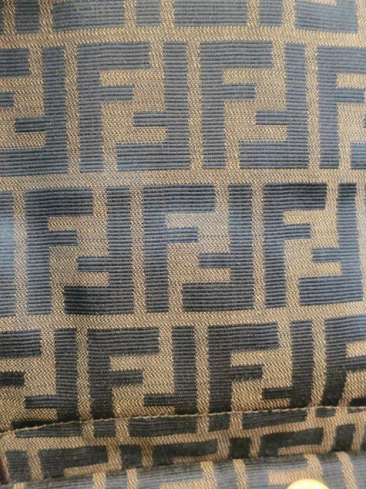Fendi Zucca Canvas Travel Backpack