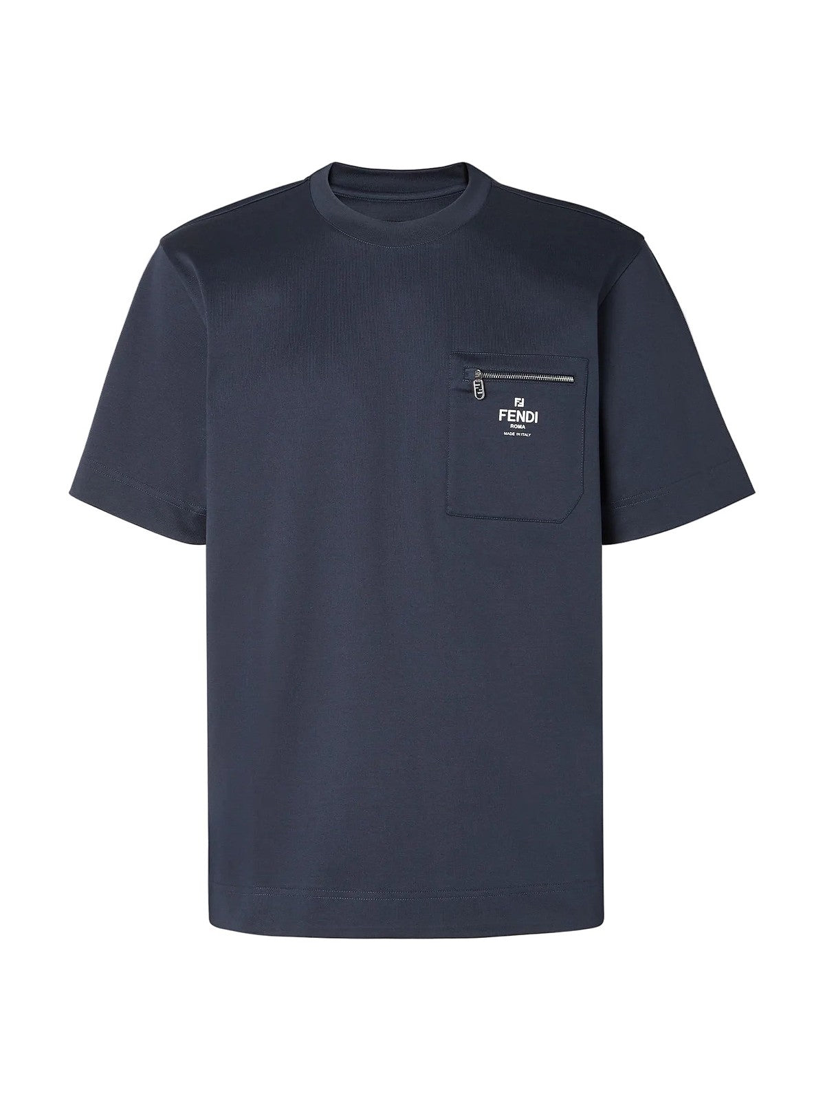 Fendi Logo-Print T-shirt (Navy)