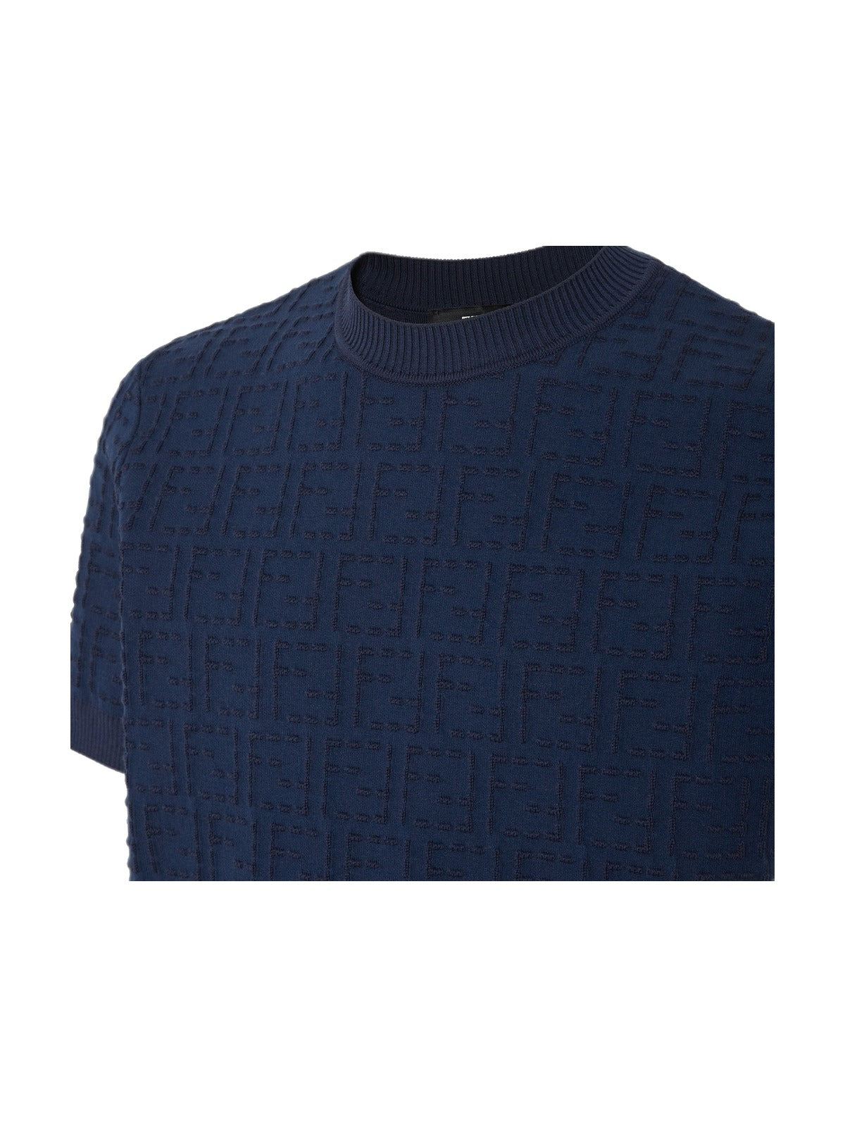 Fendi FF Selleria Knit T-shirt (Blue)