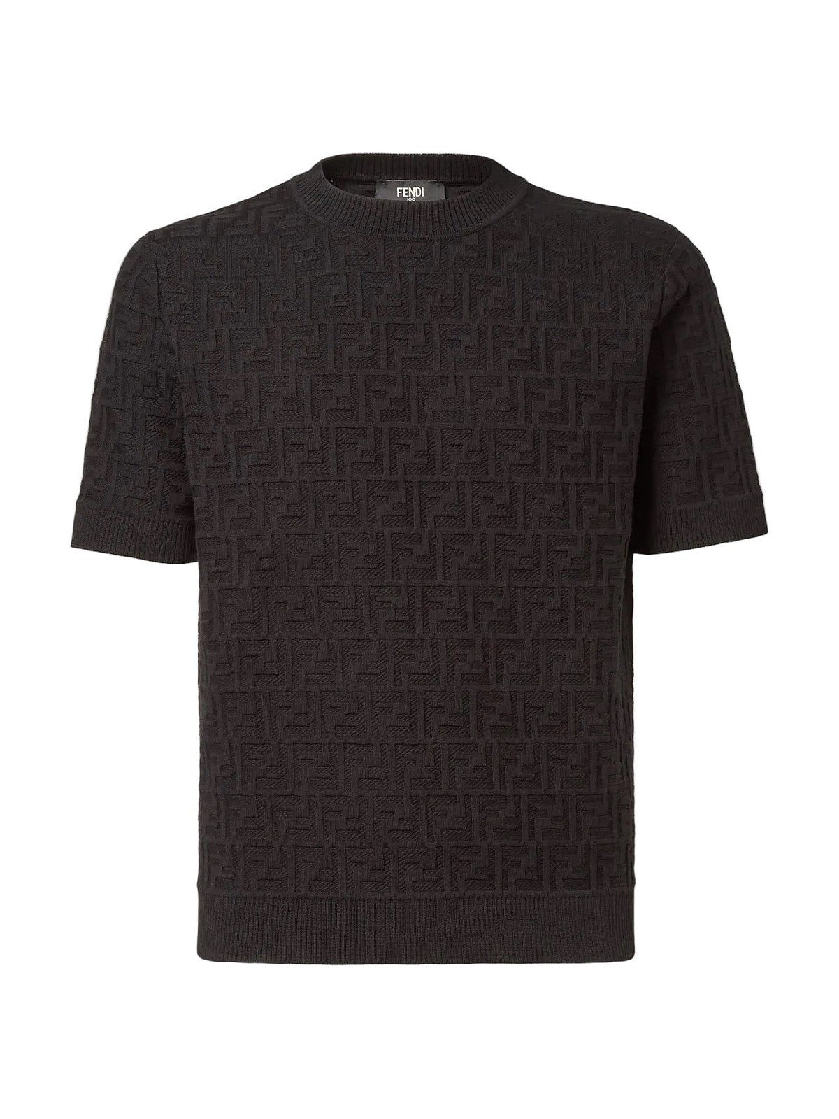 Fendi FF Knit T-shirt (Black)