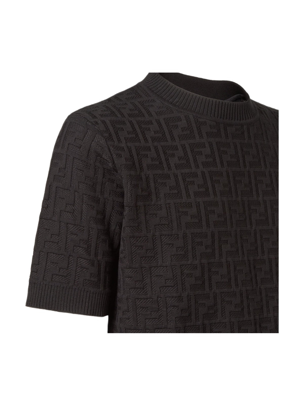 Fendi FF Knit T-shirt (Black)
