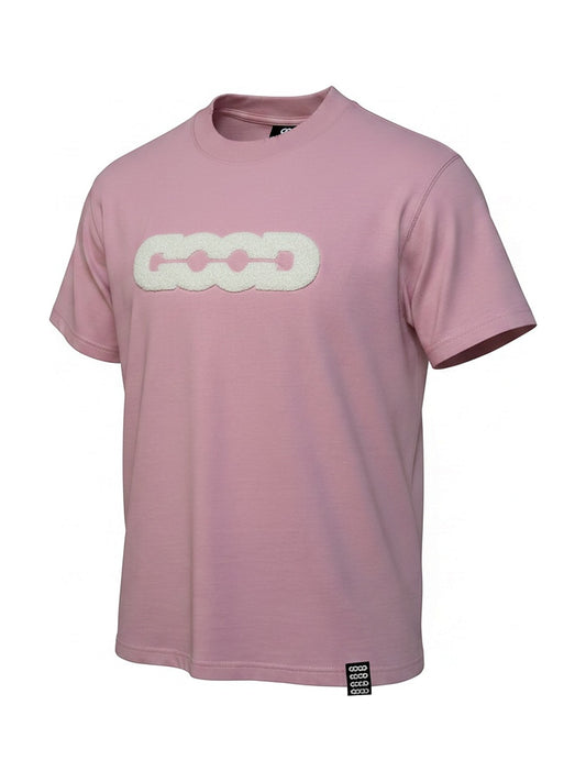 Goodbrand graphic T-shirt (pink)