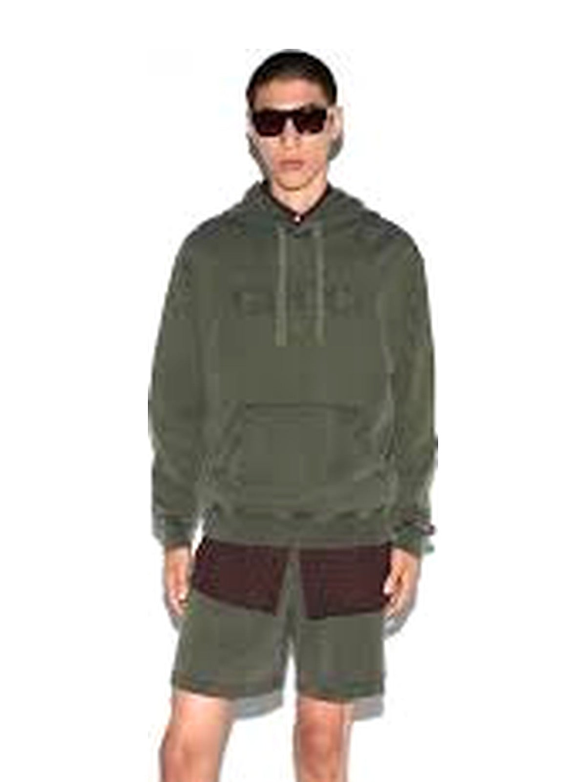 Gucci Logo Hoodie (Olive)