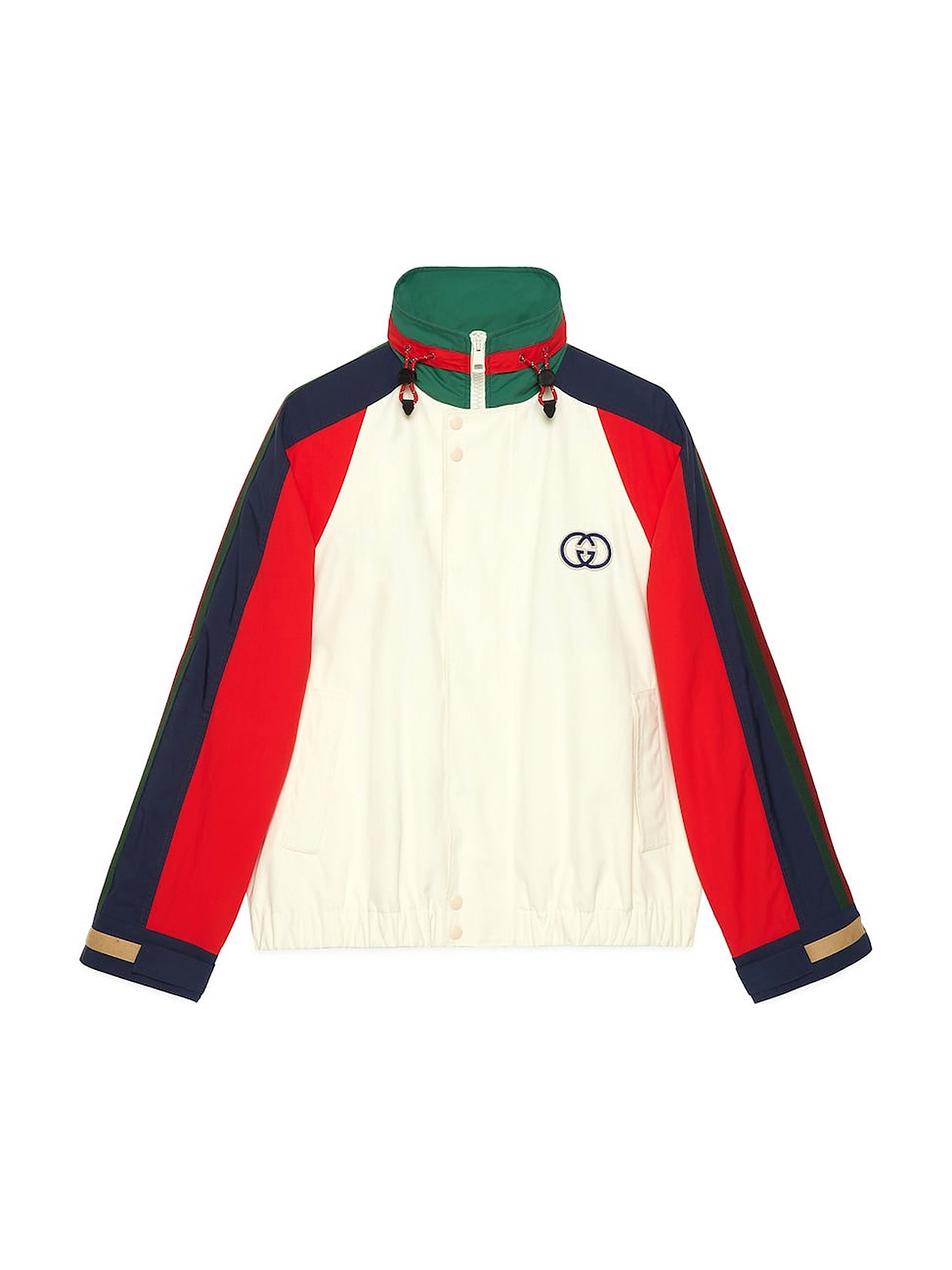 Gucci colour-block bomber jacket