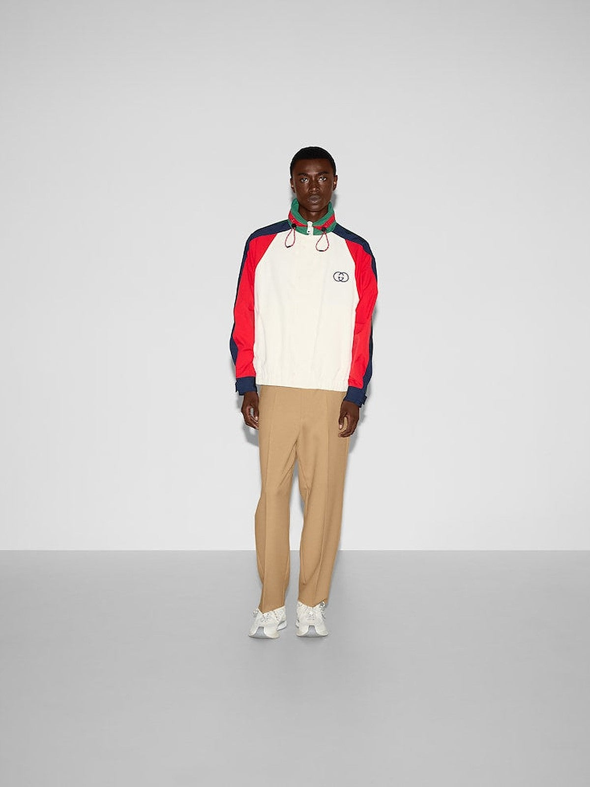 Gucci colour-block bomber jacket