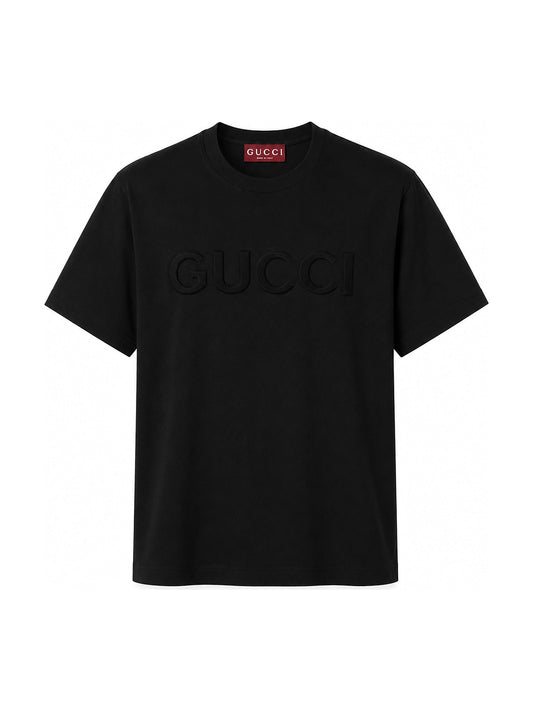 Gucci Embroidered Cotton T-shirt