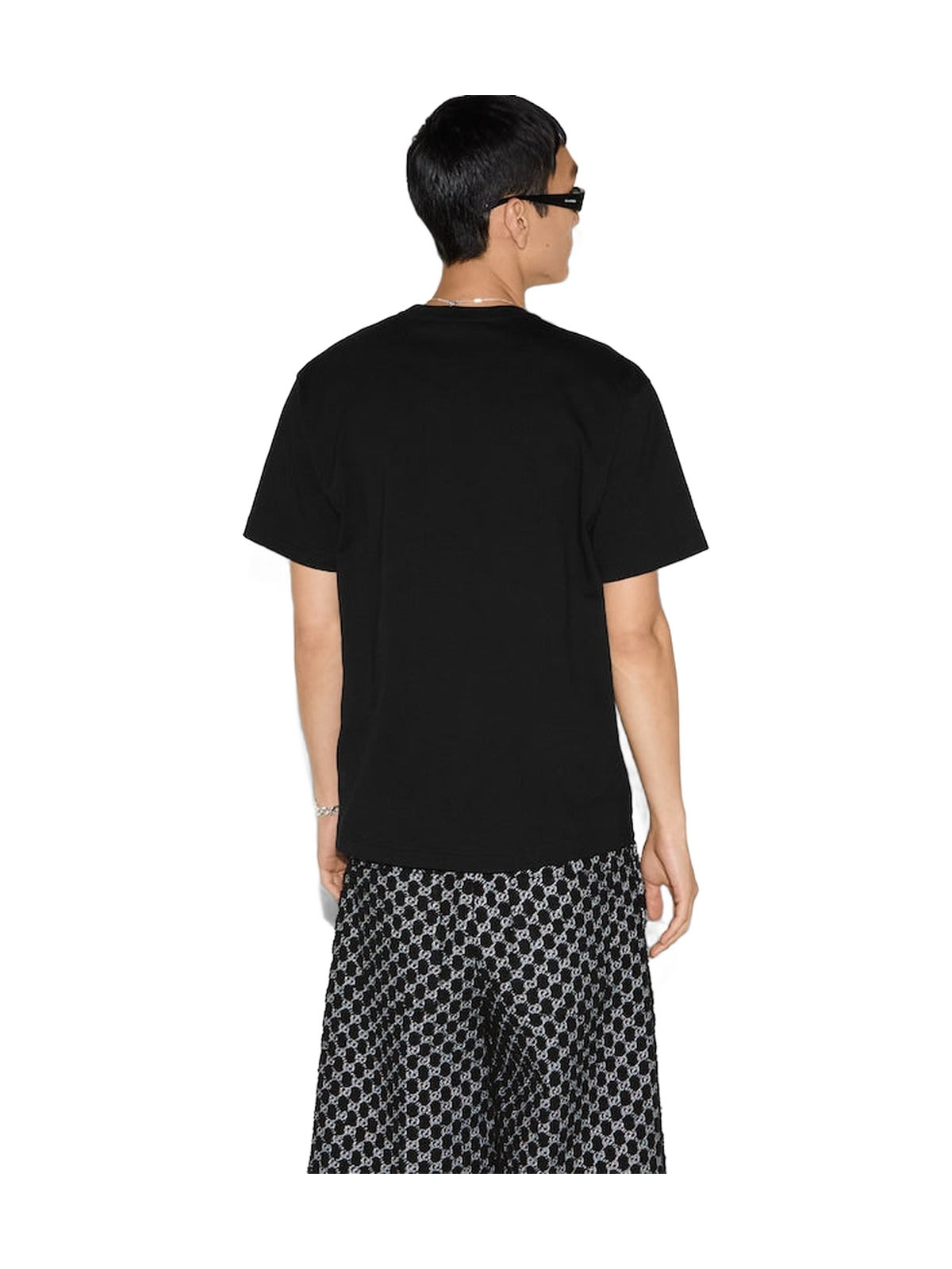 Gucci Embroidered Cotton T-shirt