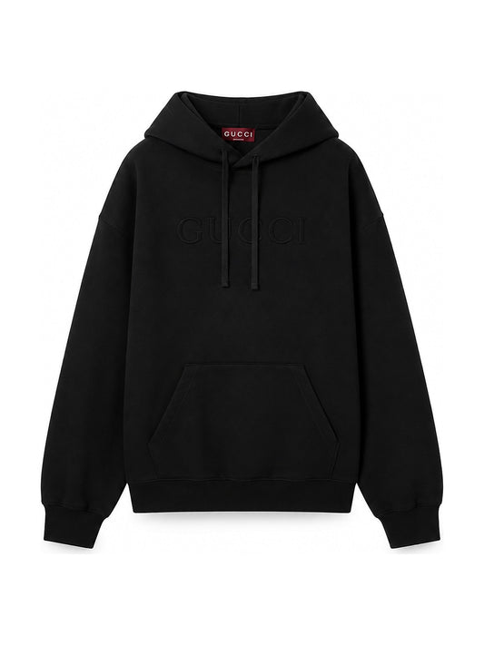 Gucci Embroidered Hoodie (Black)