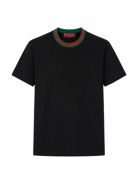 Gucci New 70s Print T-shirt (Black)