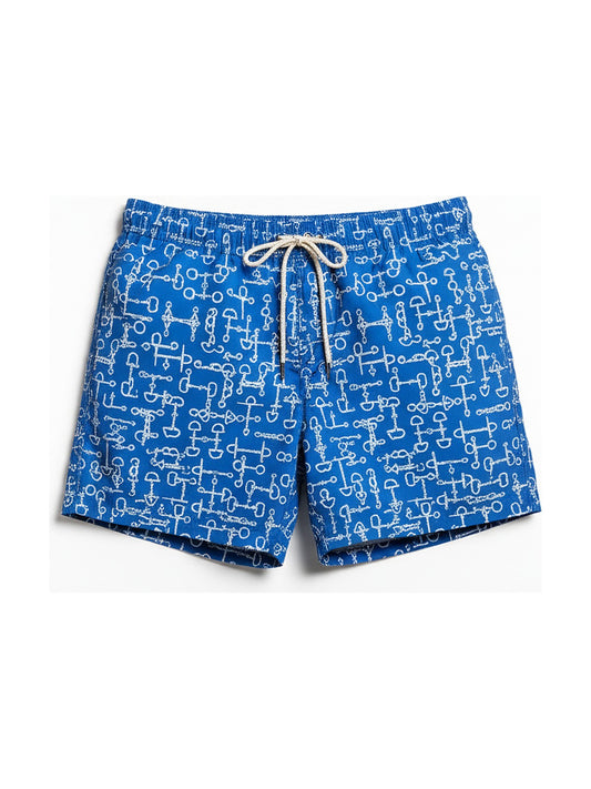 Hermès swim shorts (blue print)