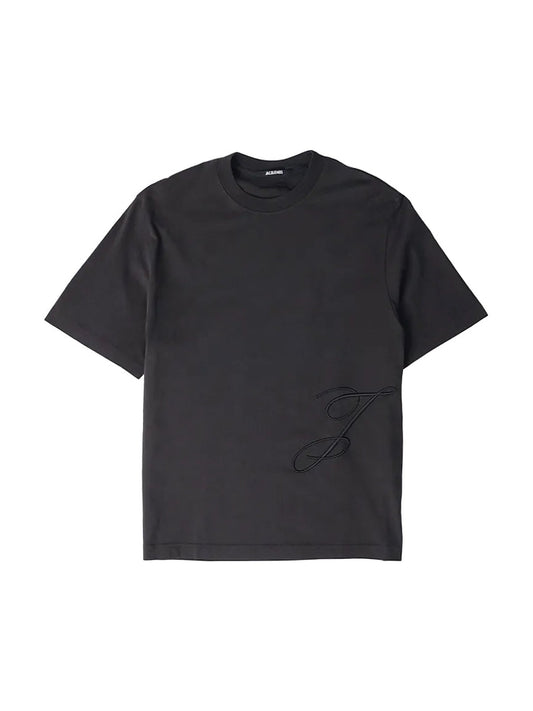 Jacquemus Cotton J T-shirt (Black)