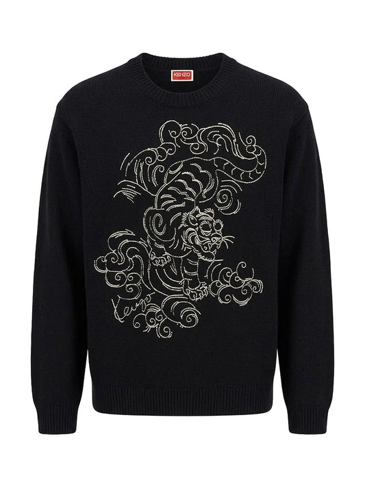 Kenzo Dragon Sweatshirt (Black)