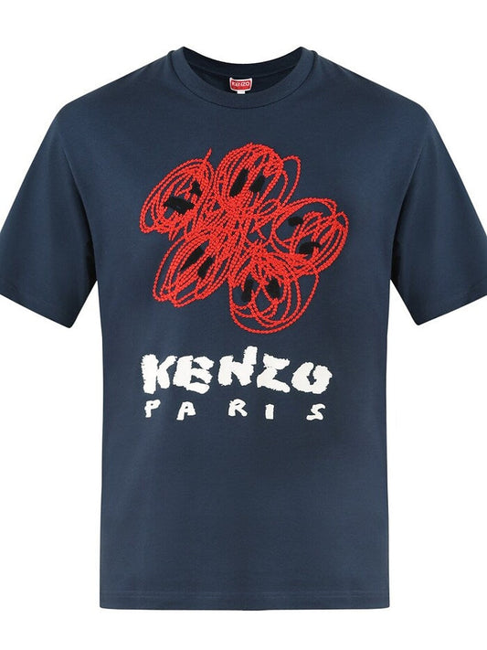 Kenzo Boke Flower T-shirt (Navy)
