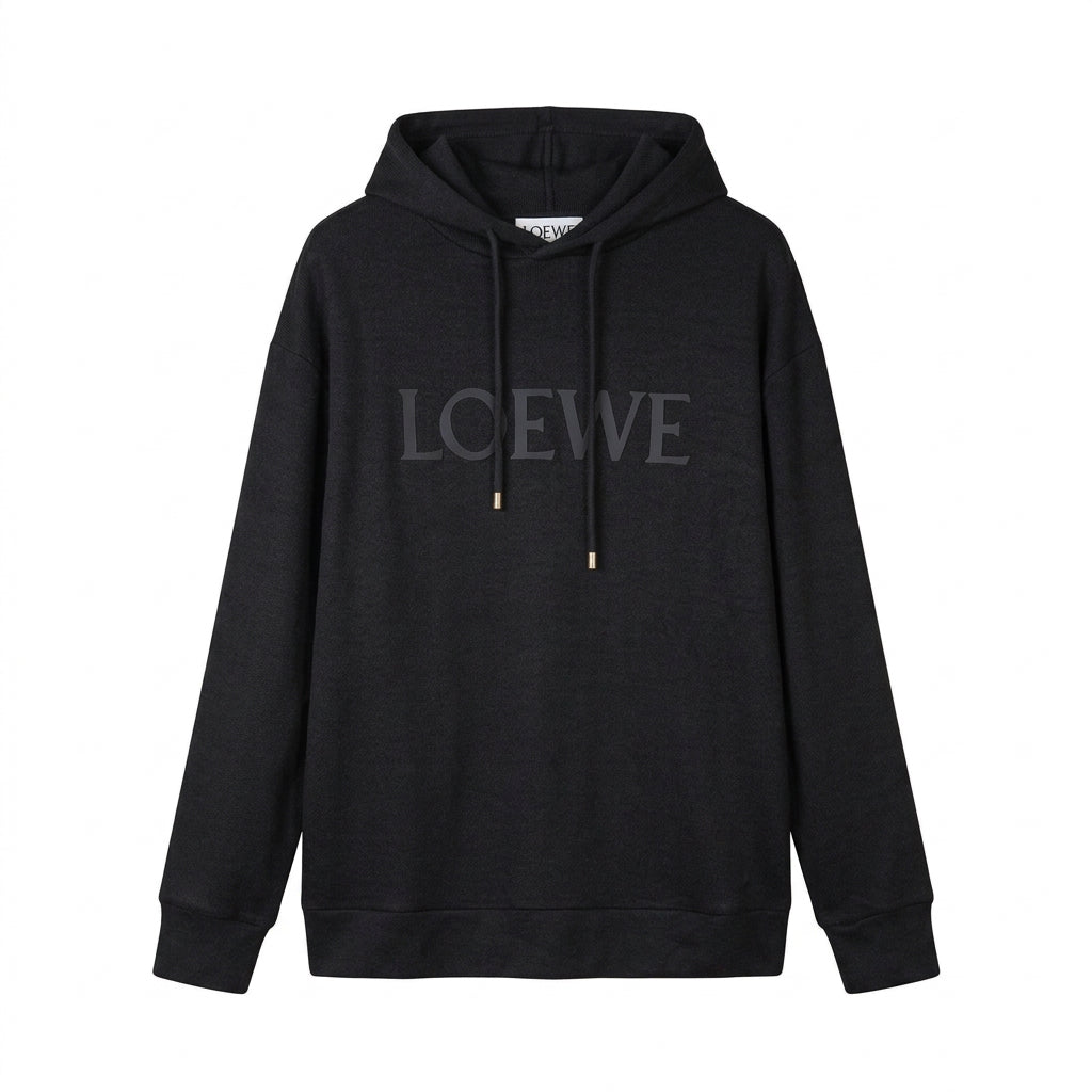 Loewe Logo Hoodie (Black)