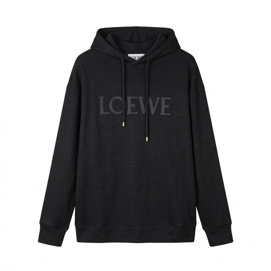 Loewe Logo Hoodie (Black)
