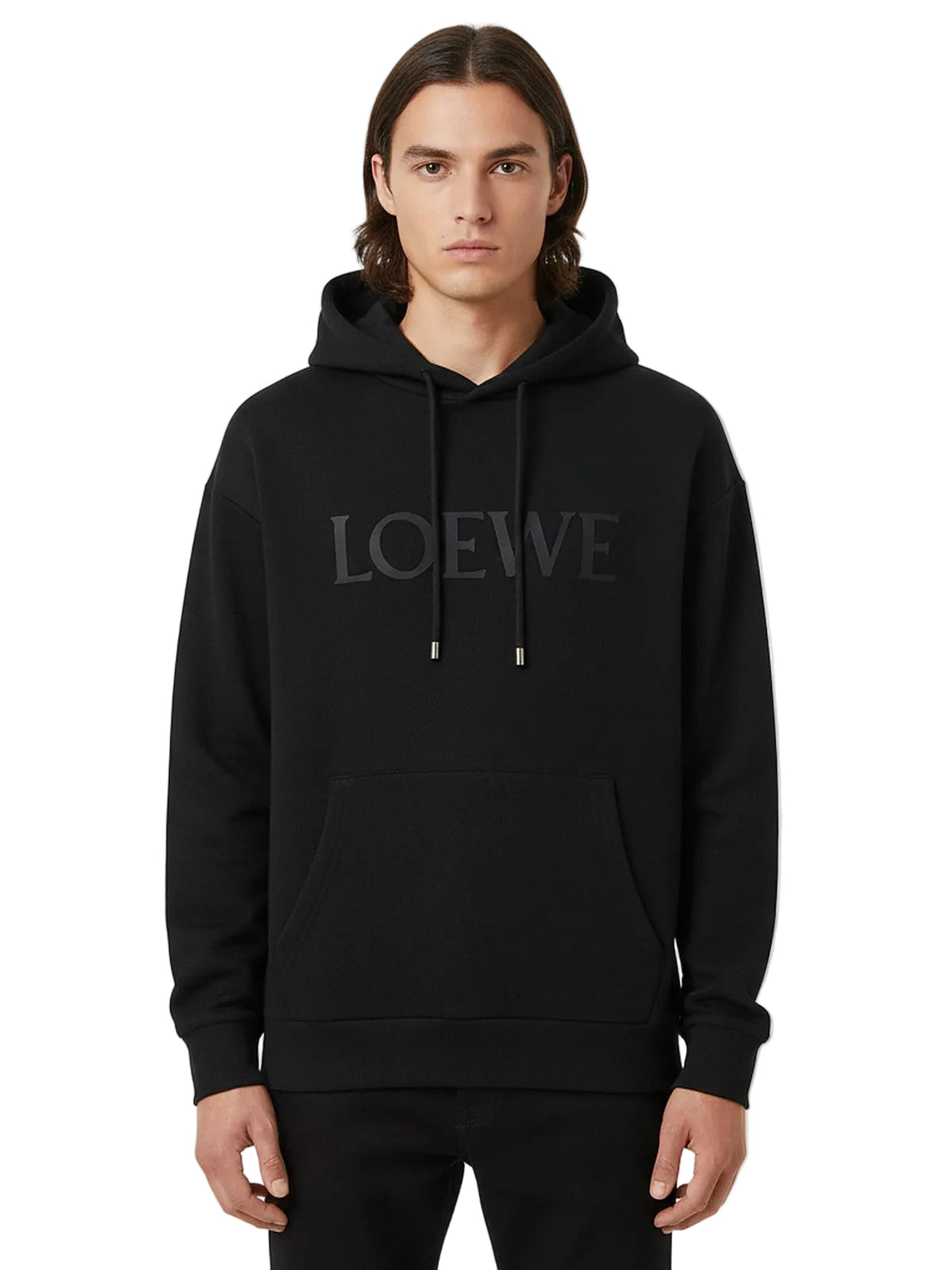 Loewe Logo Hoodie (Black)