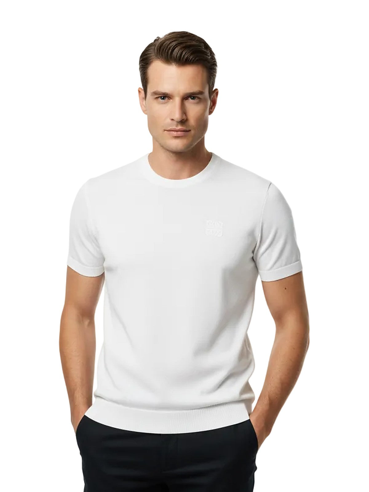 Loewe knit T-shirt (white)